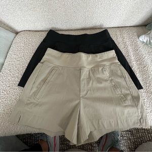 Two pair Athleta Trekkie North Shorts